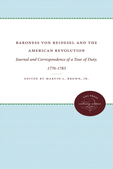 Cover image for book Baroness von Riedesel and the American Revolution