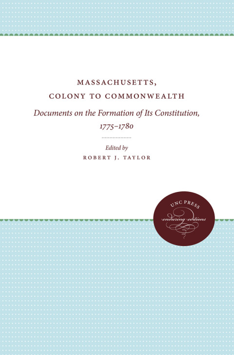 Cover image for book Massachusetts, Colony to Commonwealth