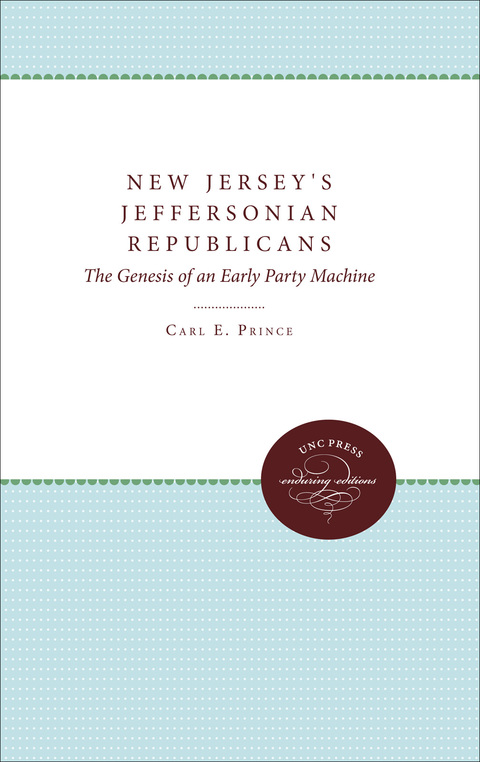 Cover image for book New Jersey's Jeffersonian Republicans