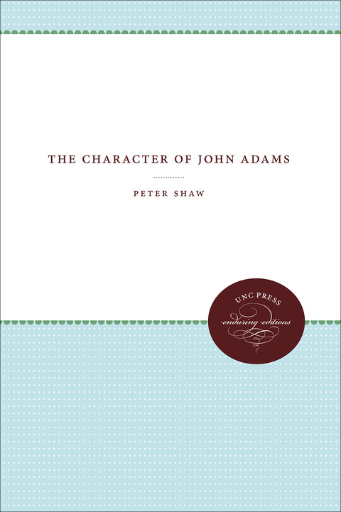 Cover image for book The Character of John Adams