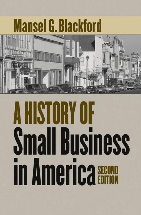 Cover image for book A History of Small Business in America