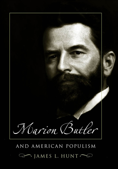 Cover image for book Marion Butler and American Populism