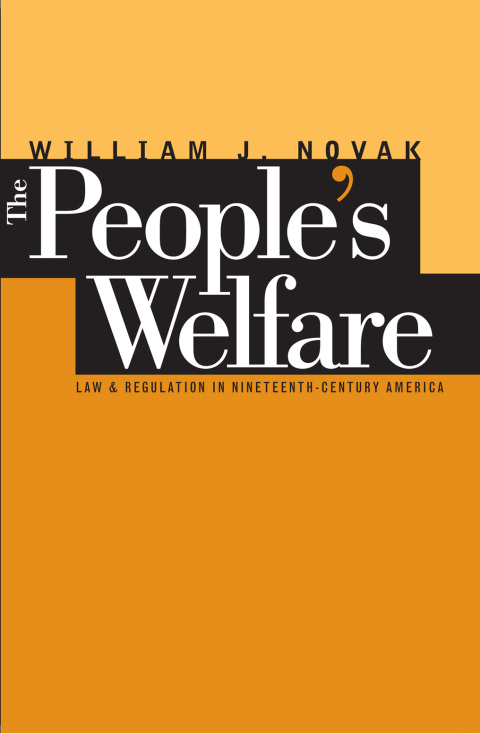 Cover image for book The People’s Welfare