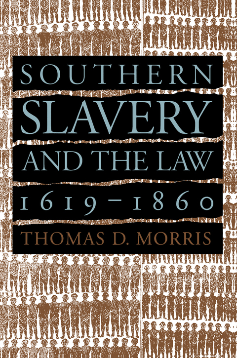 Cover image for book Southern Slavery and the Law, 1619-1860