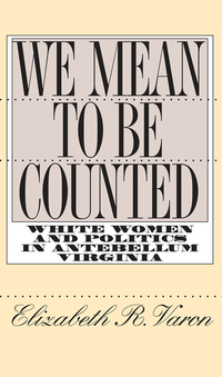 Cover image: We Mean to Be Counted 1st edition 9780807823903