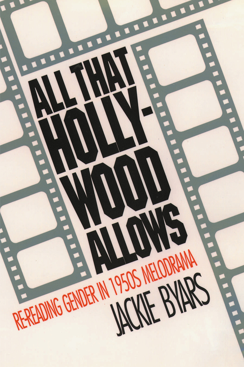 Cover image for book All That Hollywood Allows