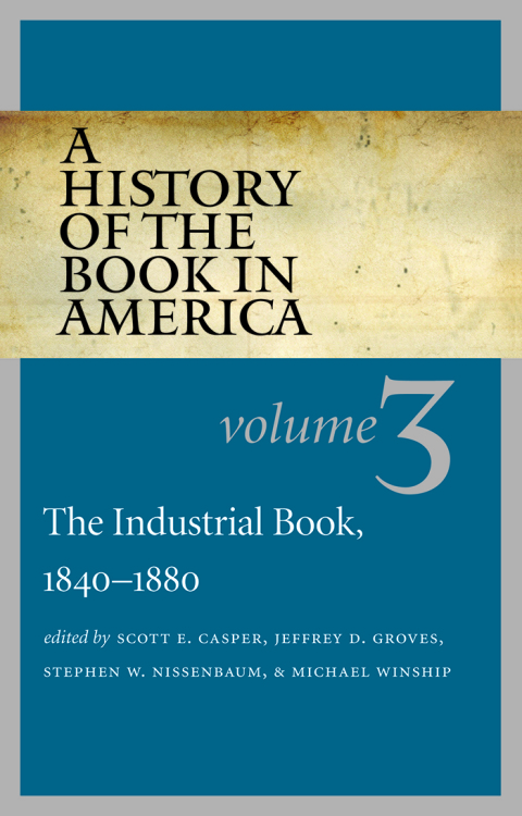 Cover image for book A History of the Book in America