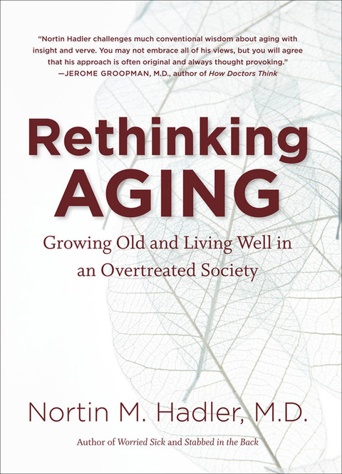 Cover image for book Rethinking Aging
