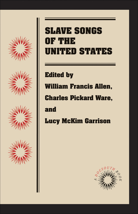 Cover image for book Slave Songs of the United States