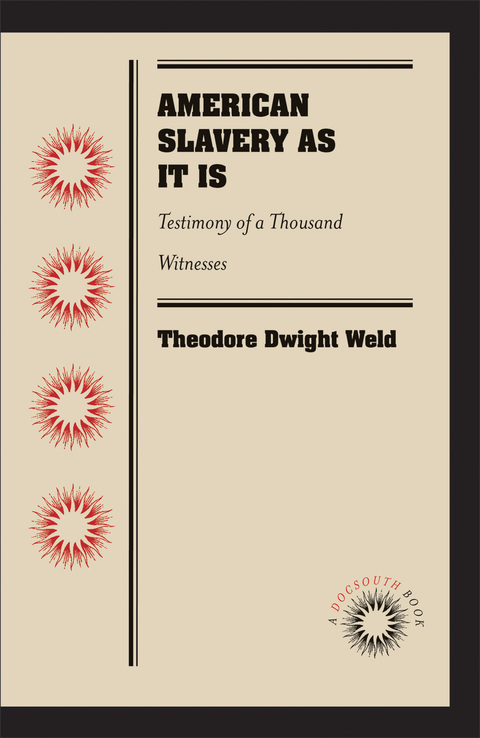 Cover image for book American Slavery As It Is