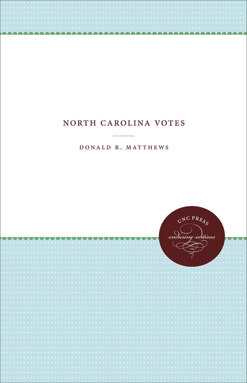 Cover image for book North Carolina Votes