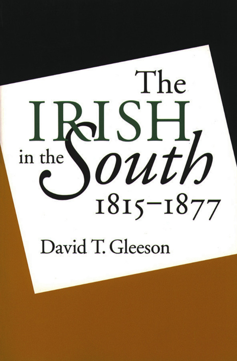 Cover image for book The Irish in the South, 1815-1877