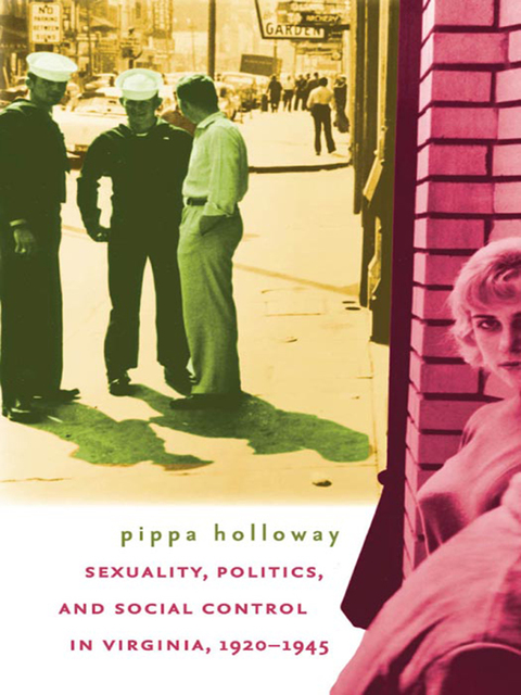Cover image for book Sexuality, Politics, and Social Control in Virginia, 1920-1945