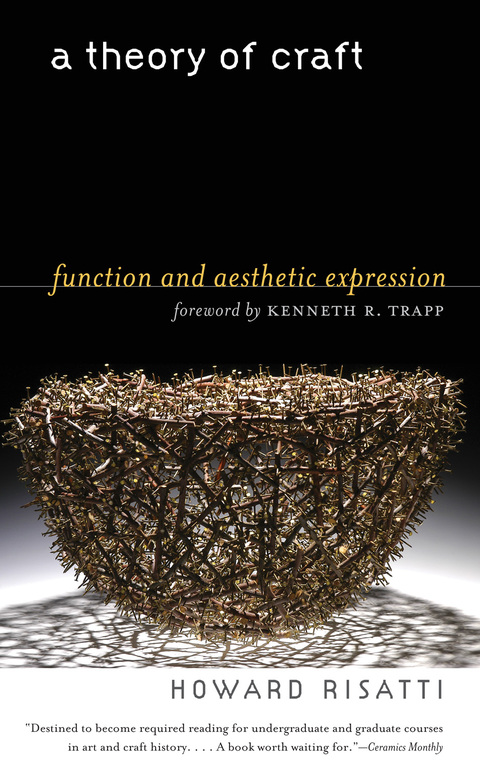 Cover image for book A Theory of Craft