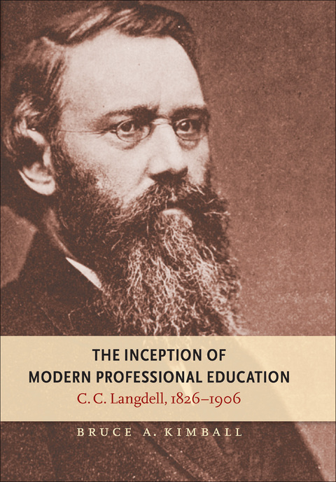 Cover image for book The Inception of Modern Professional Education
