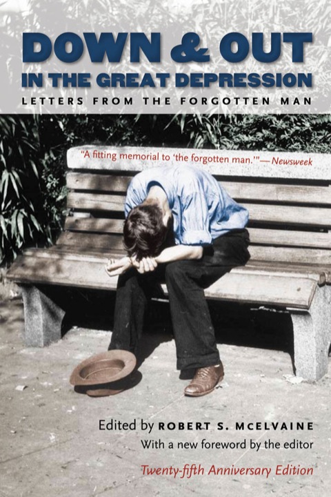 Cover image for book Down and Out in the Great Depression