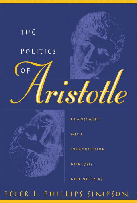 Cover image for book The Politics of Aristotle