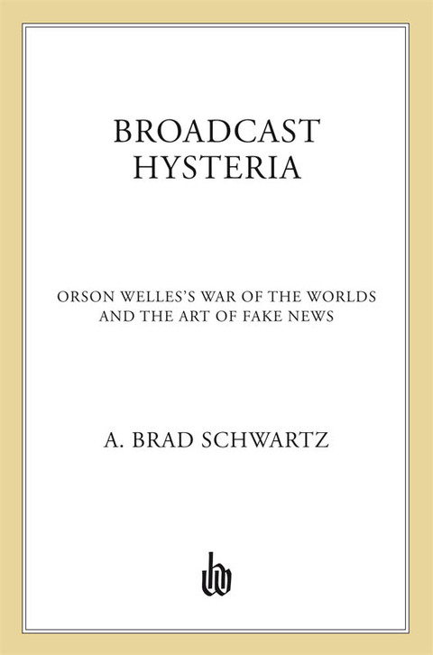 Cover image for book Broadcast Hysteria
