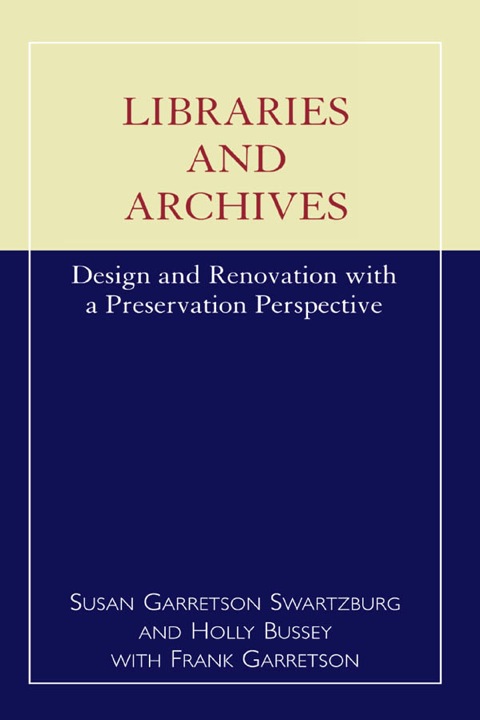 Cover image for book Libraries and Archives