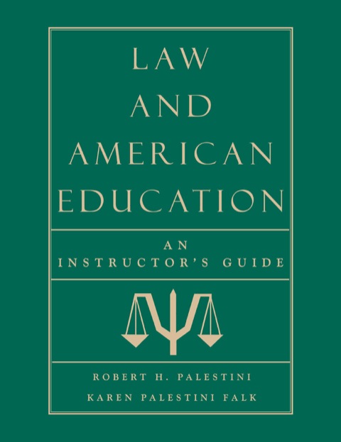 Cover image for book Law and American Education