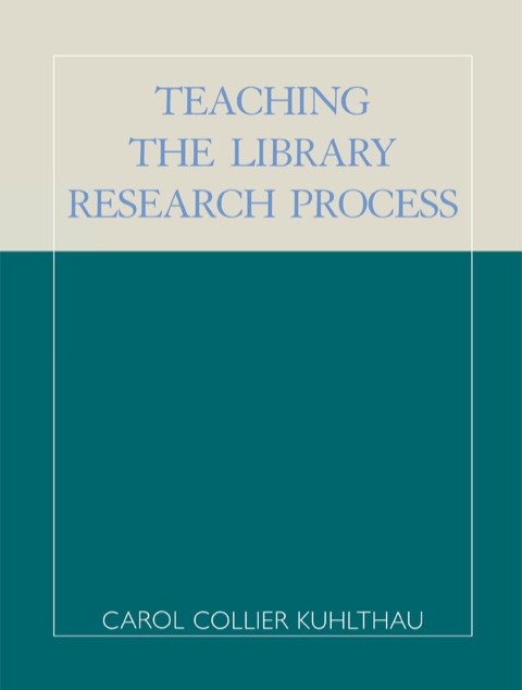 Cover image for book Teaching the Library Research Process