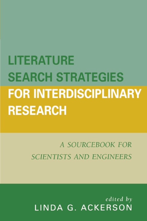Cover image for book Literature Search Strategies for Interdisciplinary Research