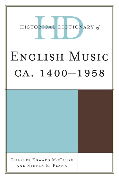 Cover image for book Historical Dictionary of English Music