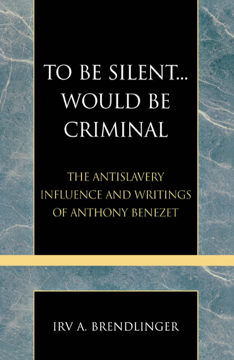Cover image for book To Be Silent... Would be Criminal