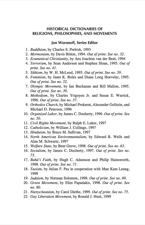 Cover image for book Historical Dictionary of Homosexuality