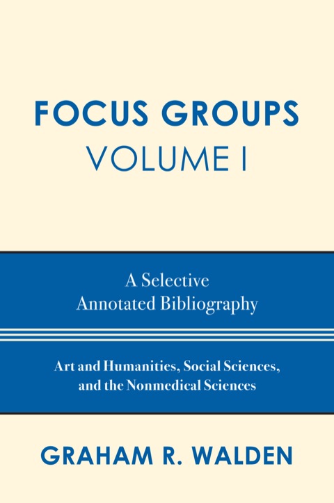 Cover image for book Focus Groups