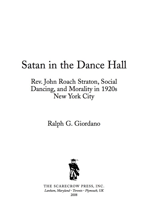 Cover image for book Satan in the Dance Hall