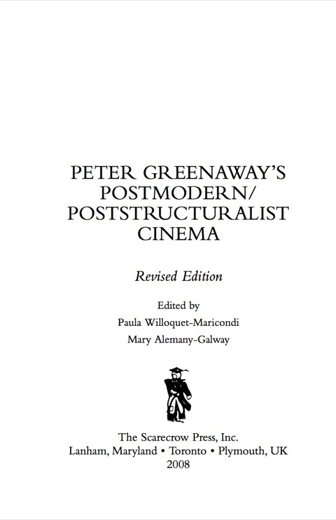 Cover image for book Peter Greenaway's Postmodern / Poststructuralist Cinema