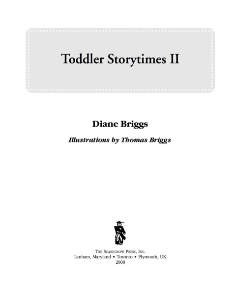 Cover image for book Toddler Storytimes II