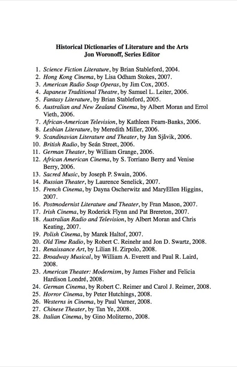 Historical Dictionary of Postwar German Literature 