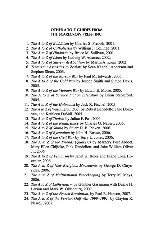 A to Z of Unitarian Universalism 