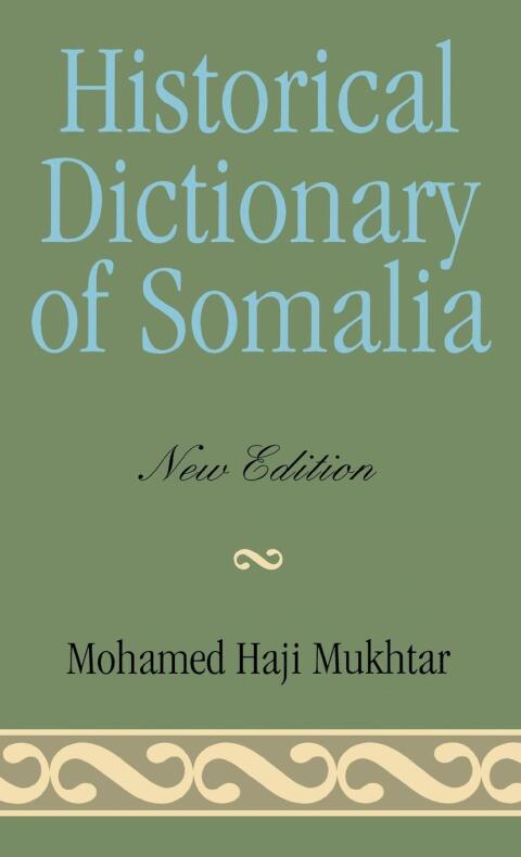 Cover image for book Historical Dictionary of Somalia