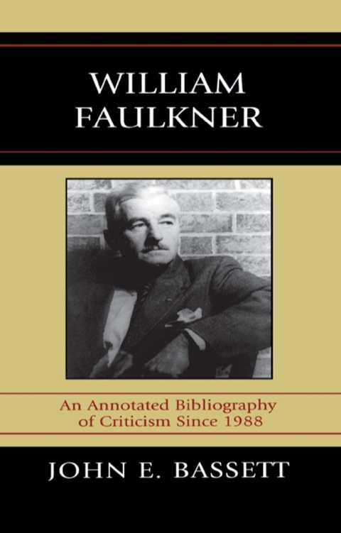 Cover image for book William Faulkner