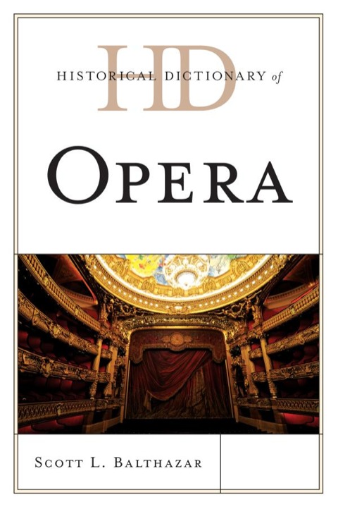 Cover image for book Historical Dictionary of Opera