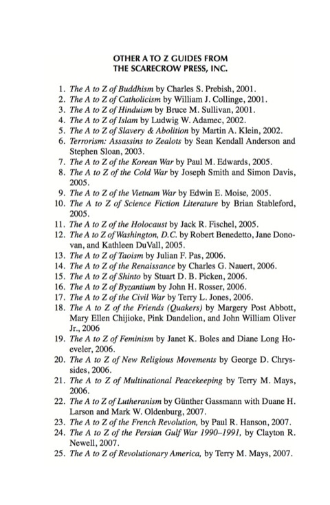 Cover image for book The A to Z of the Civil War and Reconstruction