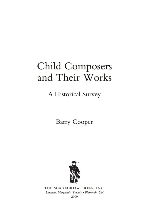 Child Composers and Their Works 