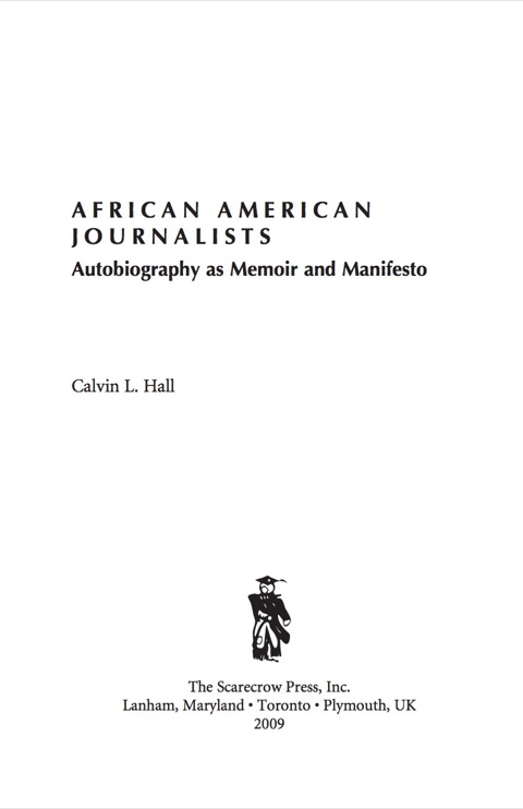 Cover image for book African American Journalists