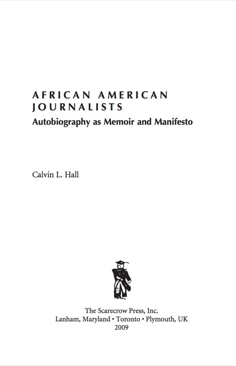 Cover image for book African American Journalists
