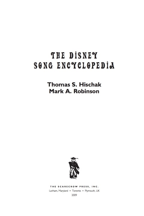 Cover image for book The Disney Song Encyclopedia
