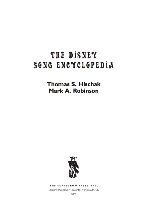 The Disney Song Encyclopedia 