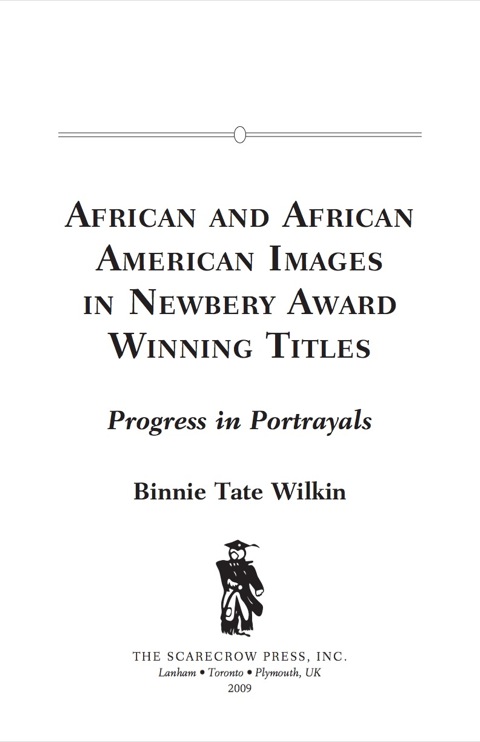 Cover image for book African and African American Images in Newbery Award Winning Titles