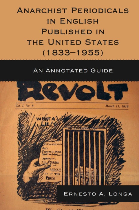 Cover image for book Anarchist Periodicals in English Published in the United States (1833-1955)