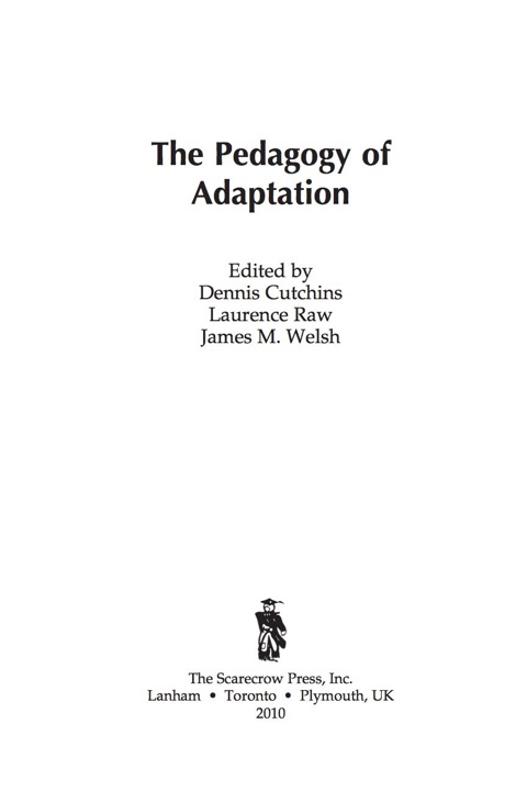 Pedagogy of Adaptation 