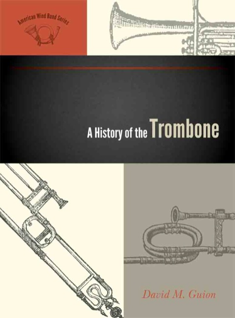 Cover image for book A History of the Trombone