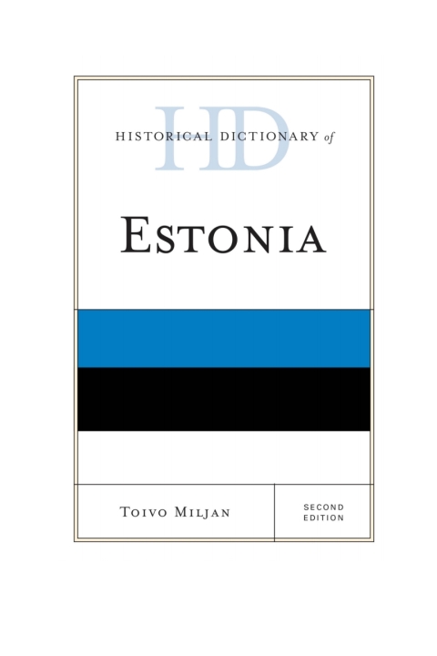 Cover image for book Historical Dictionary of Estonia