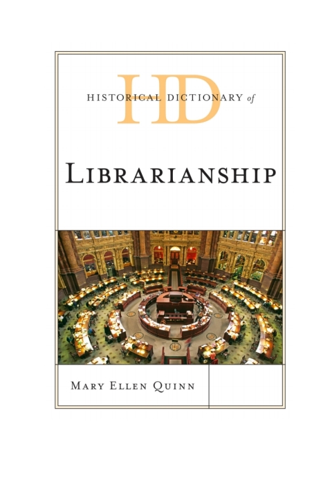 Cover image for book Historical Dictionary of Librarianship